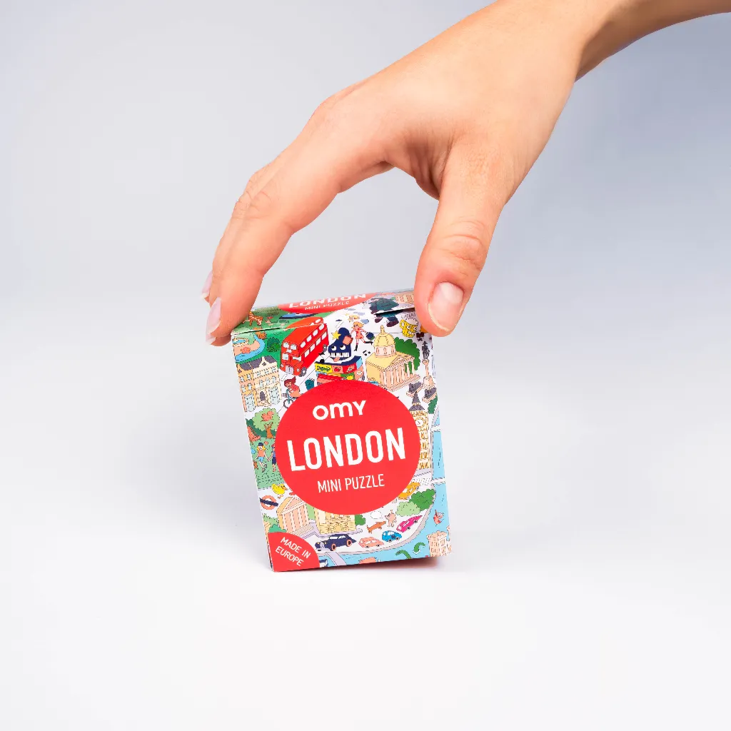 OMY Londres mini puslespil 54 brikker London