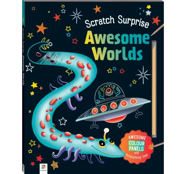 Decoden Magic Scratch Surprise Awesome Worlds skrabebog
