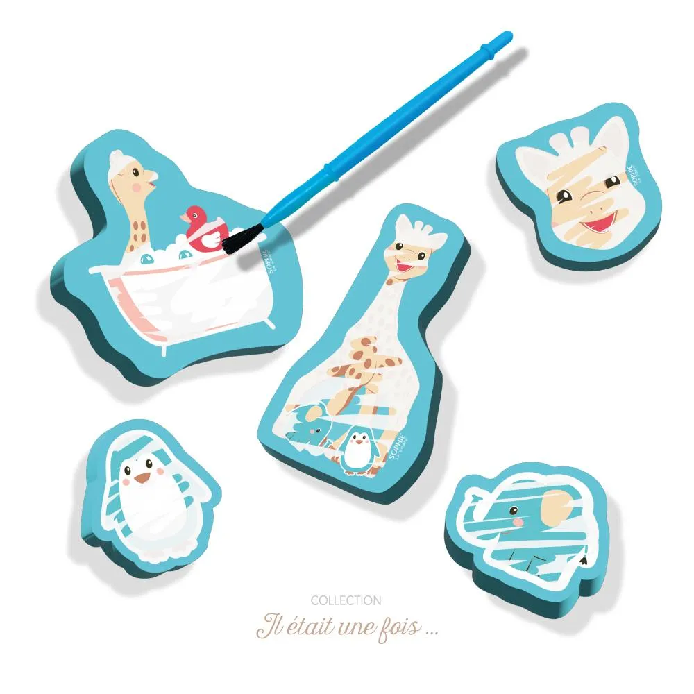 SES Creative Sophie la Girafe badmaling 6 figurer