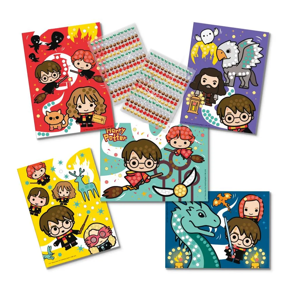 SES Creative Harry Potter diamantmaling 5 kort glitter