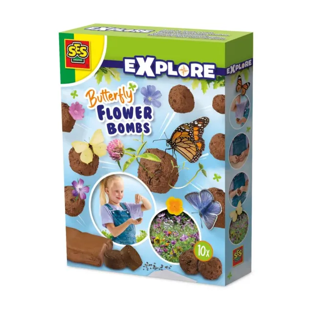 SES Creative Vlinder blomsterbomber 10 stk