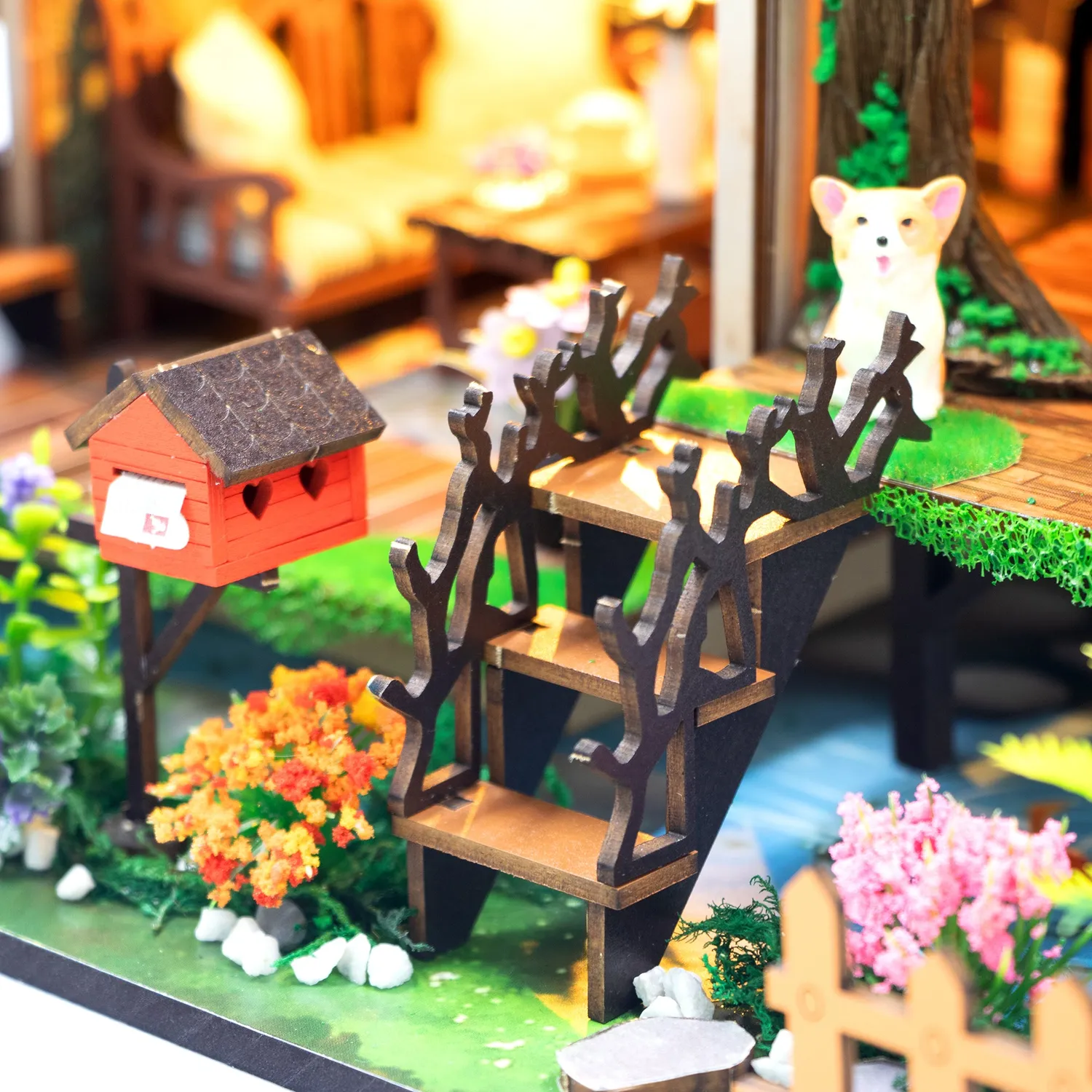 Craftsy Eventyrskov miniature diorama DIY 32x23x30 cm