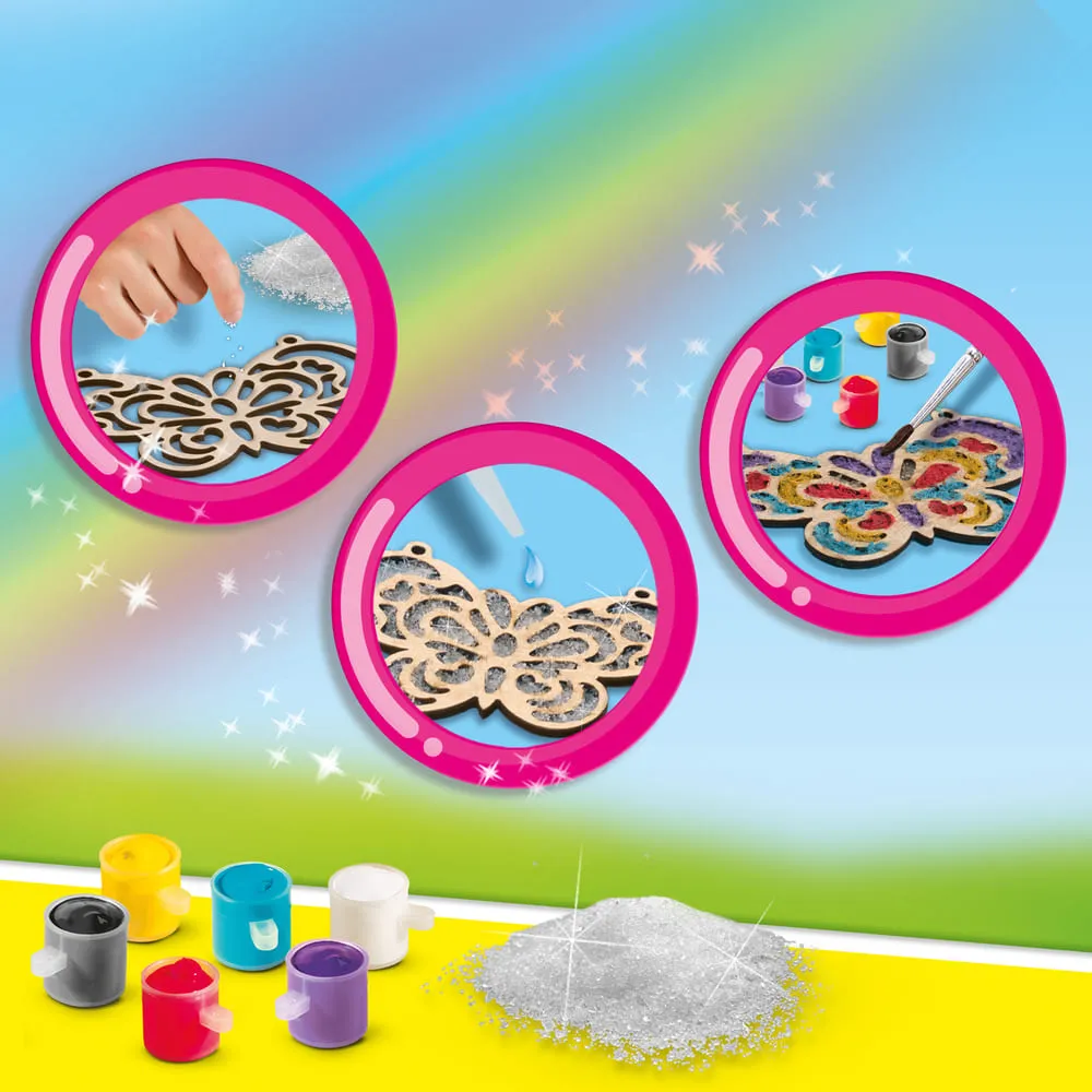SES Creative Easy Diamonds Suncatchers solfangere 3 stk