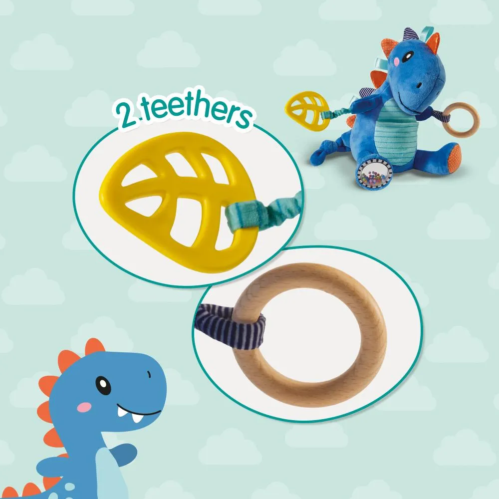 SES Tex sensory bamse T-rex fra 3 måneder