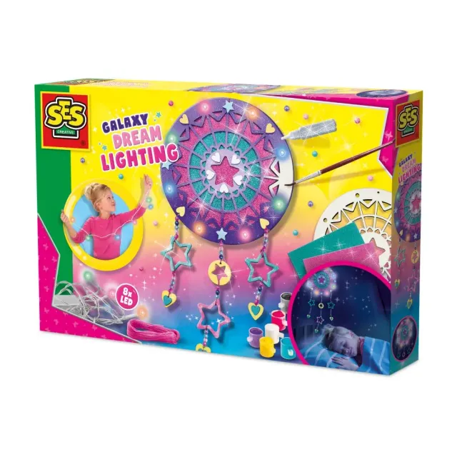 SES Creative Galaxy drømmelampe lavesæt med LED