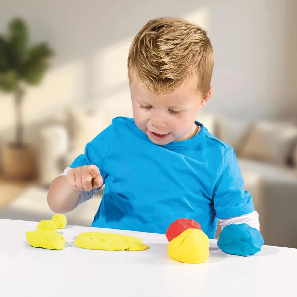 SES Creative Dino modellervoks mega sæt 7 farver