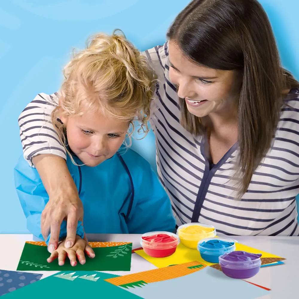 SES Creative My First fingermaling håndaftryk dyr 1 år