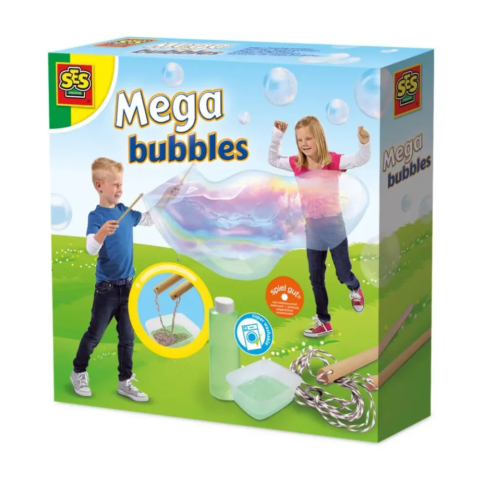SES Creative Mega Bubbles sæbebobler 200 ml ekstra store