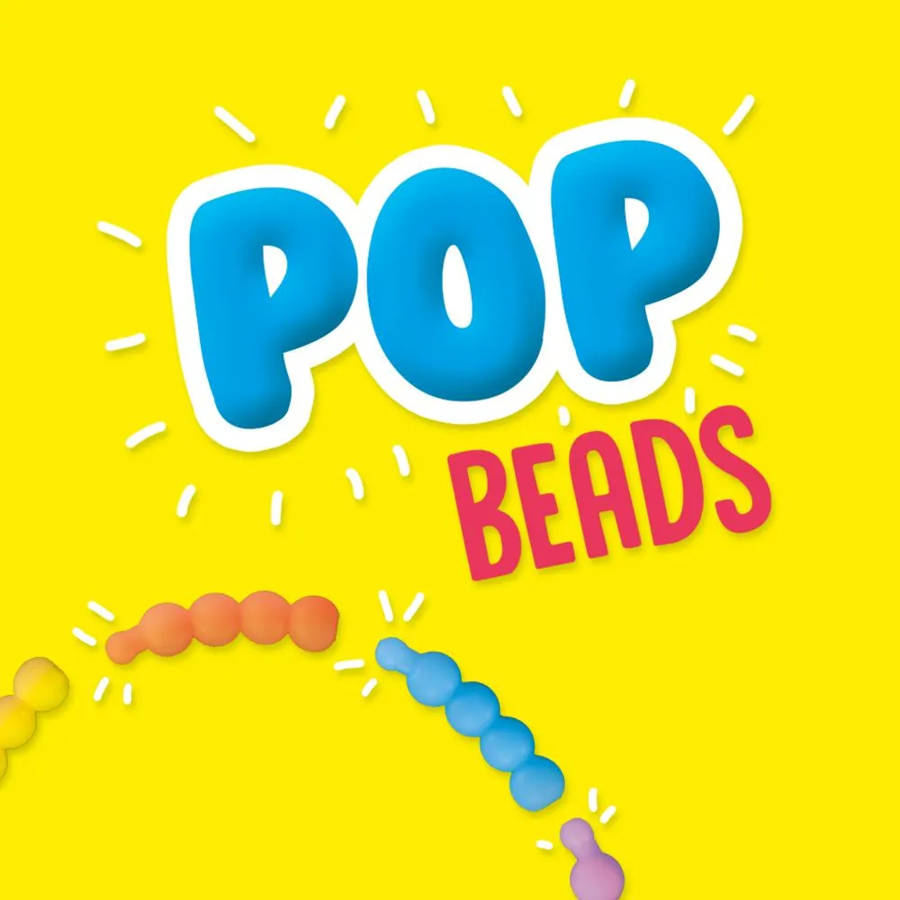 SES Creative Pop Beads smykkeperler 48 stk klik