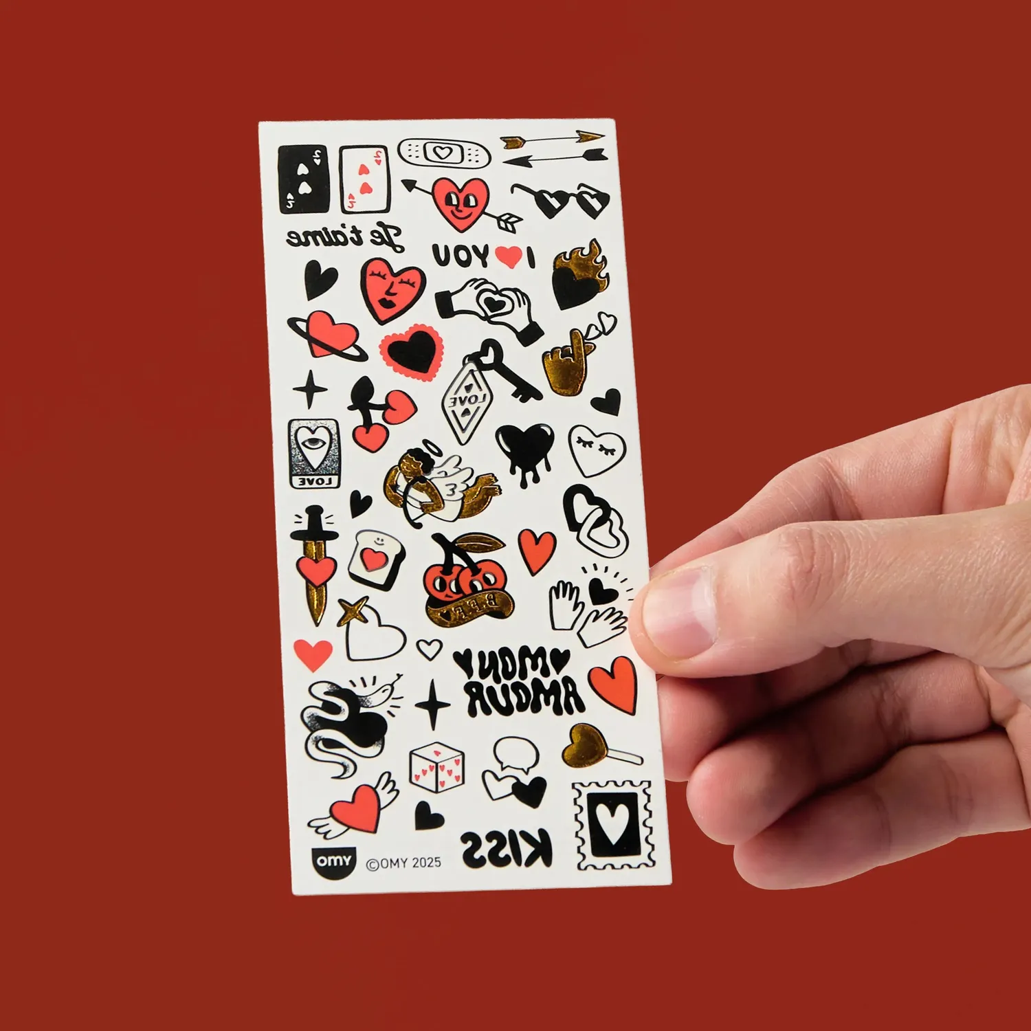 OMY Flash Tattoos tatoveringer 4 ark