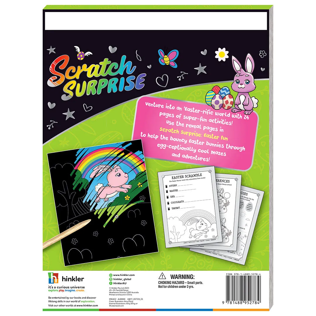 Decoden Magic Scratch Surprise Easter Fun påske skrabebog