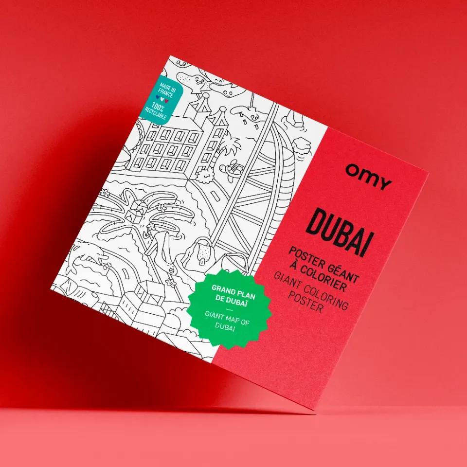 OMY Posters Géants Dubai kæmpe maleplakat