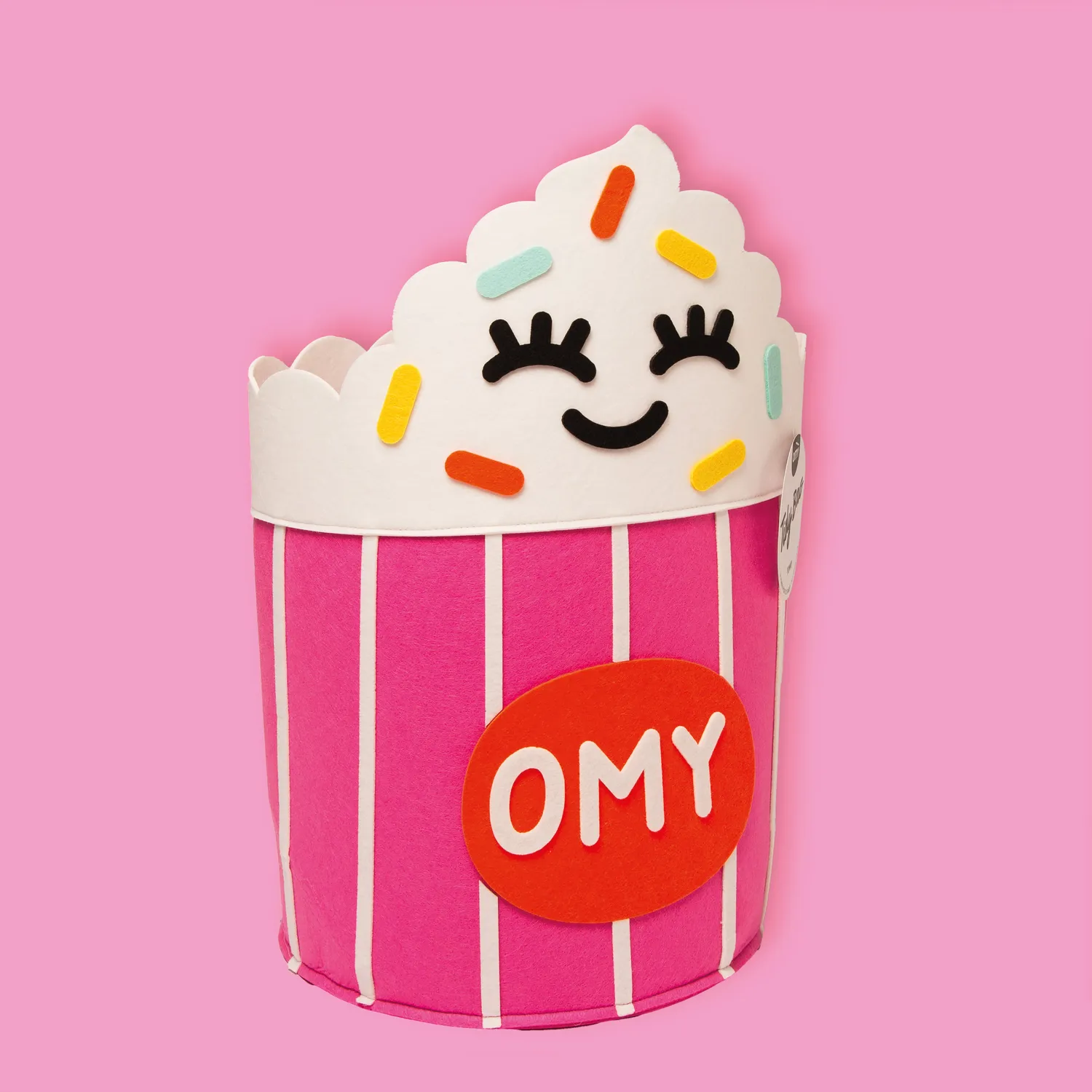 OMY Tidy Bag Yummy opbevaringskurv filt