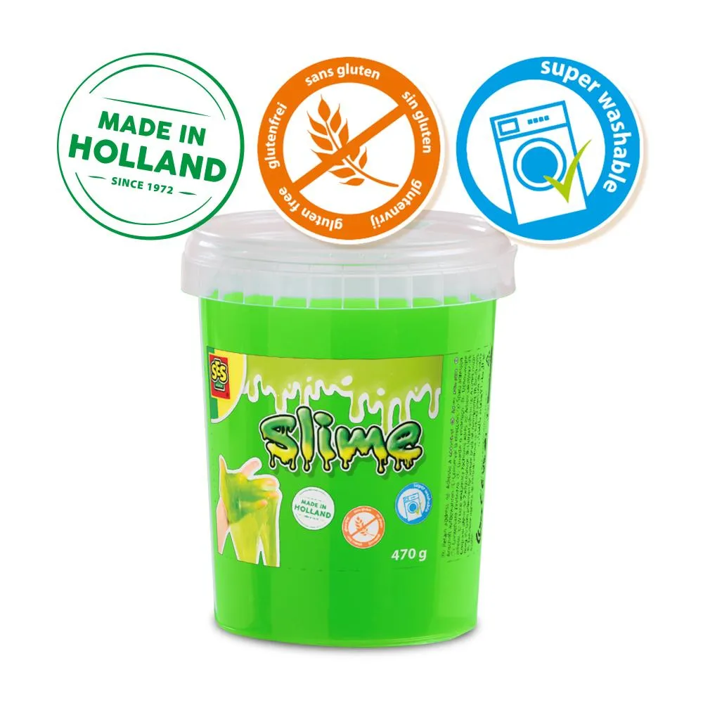 SES Creative Slim neon grøn 470 g bøtte