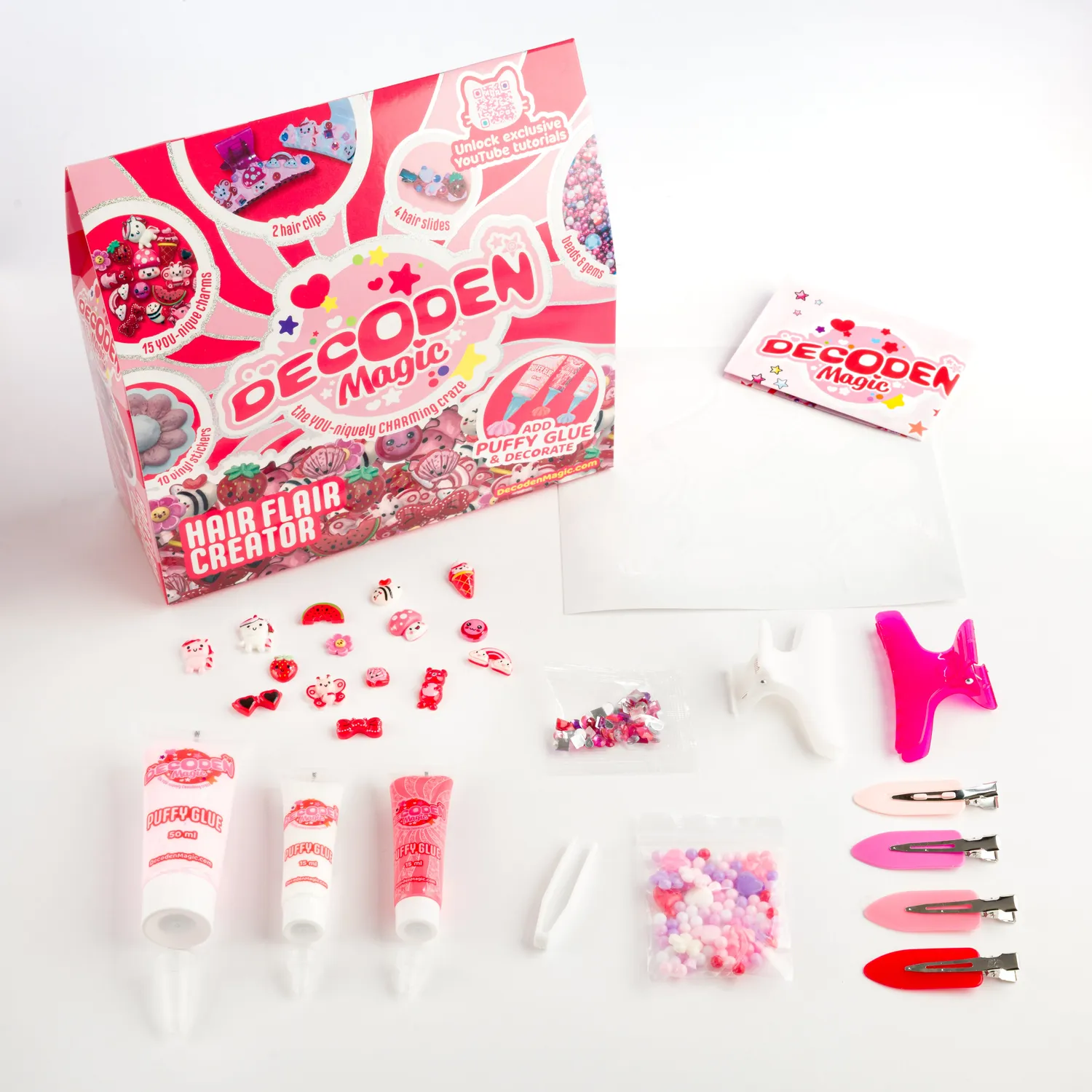 Decoden Magic Classic Hair Flair Creator kreasæt hår