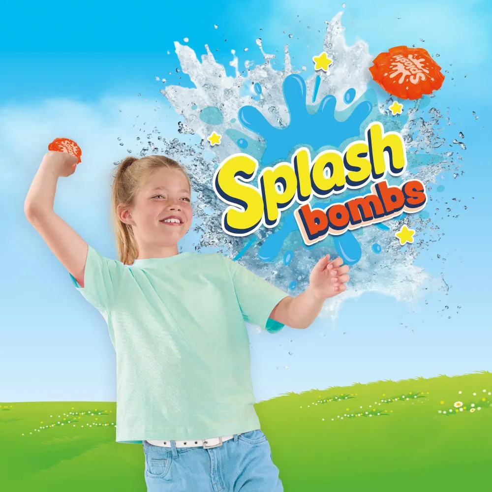 SES Creative Splash bombs vandballoner 84 stk orange