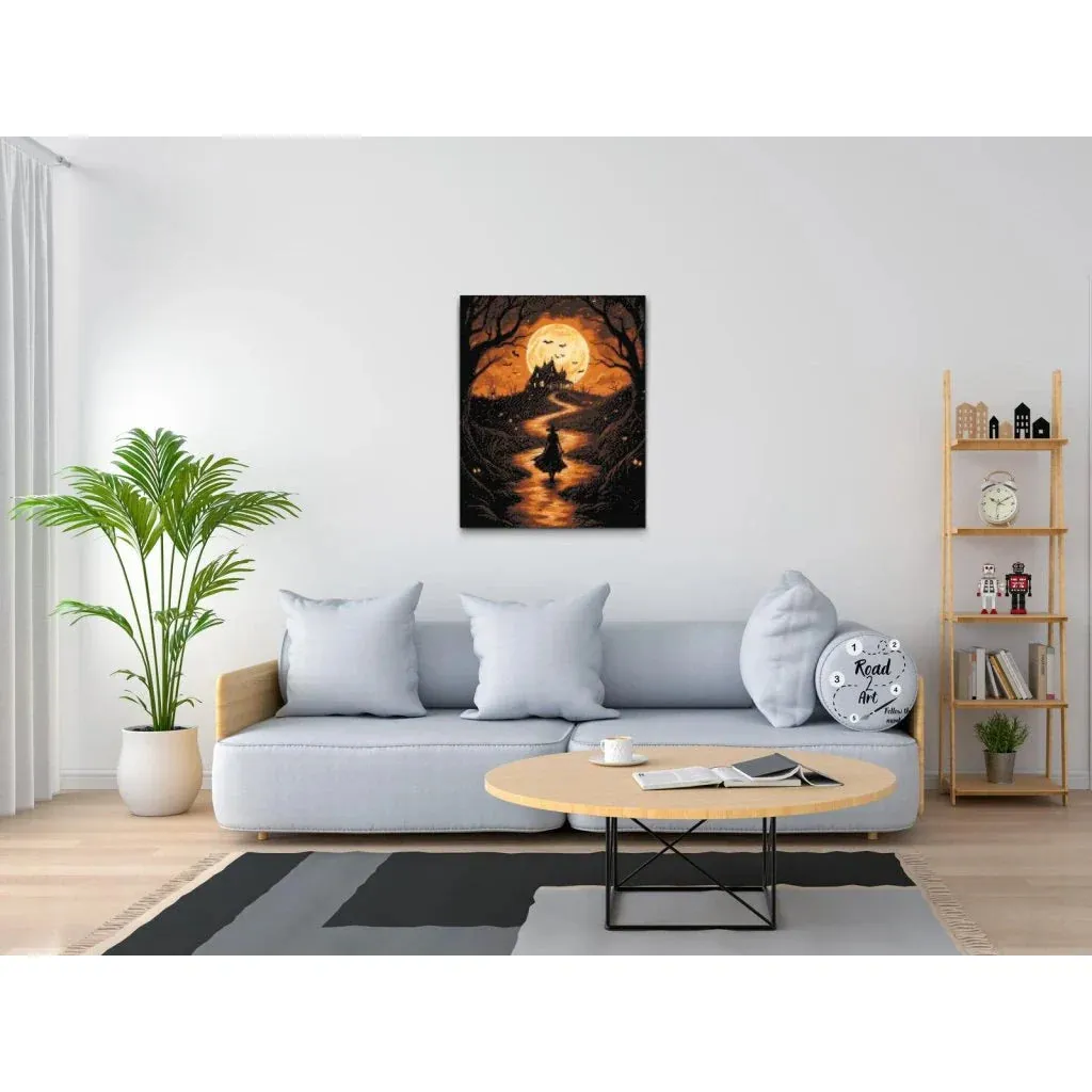 Road2Art Heksevejen diamond painting 40x50 runde