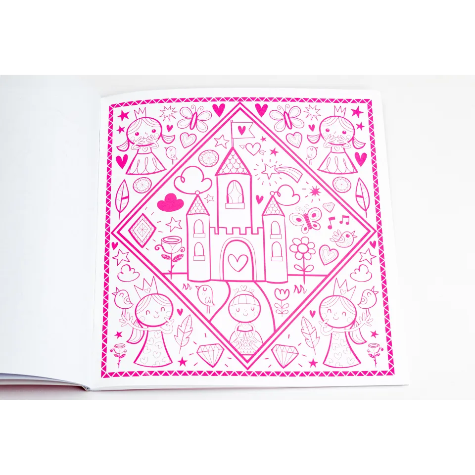 Decoden Magic Shimmer Art Magical malebog enhjørning