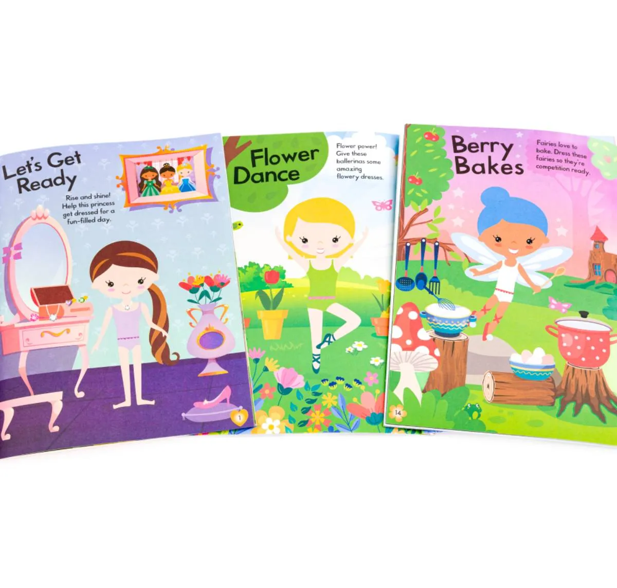 Decoden Magic Dolly Dressing klistermærkebøger 3 stk