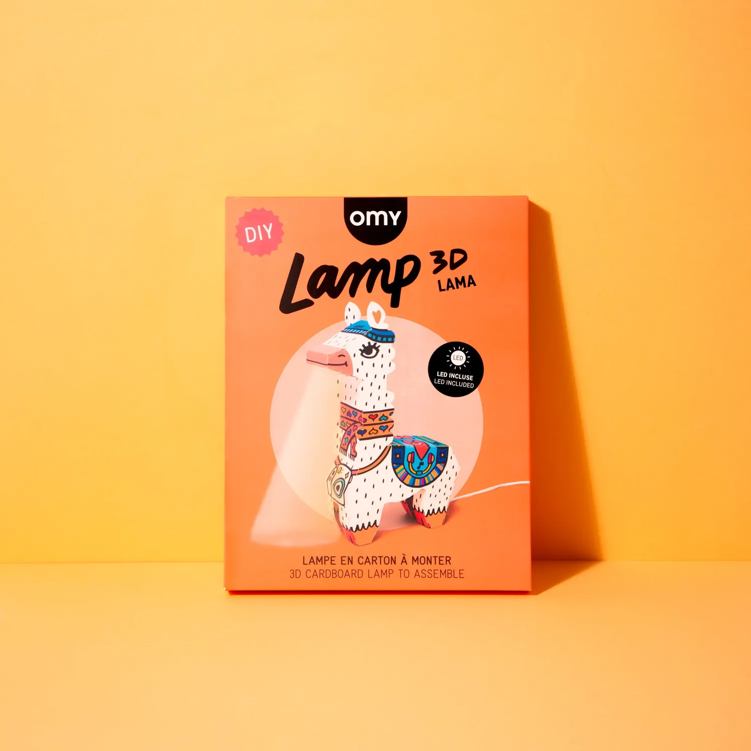 OMY Lama 3D lampe byg-selv USB