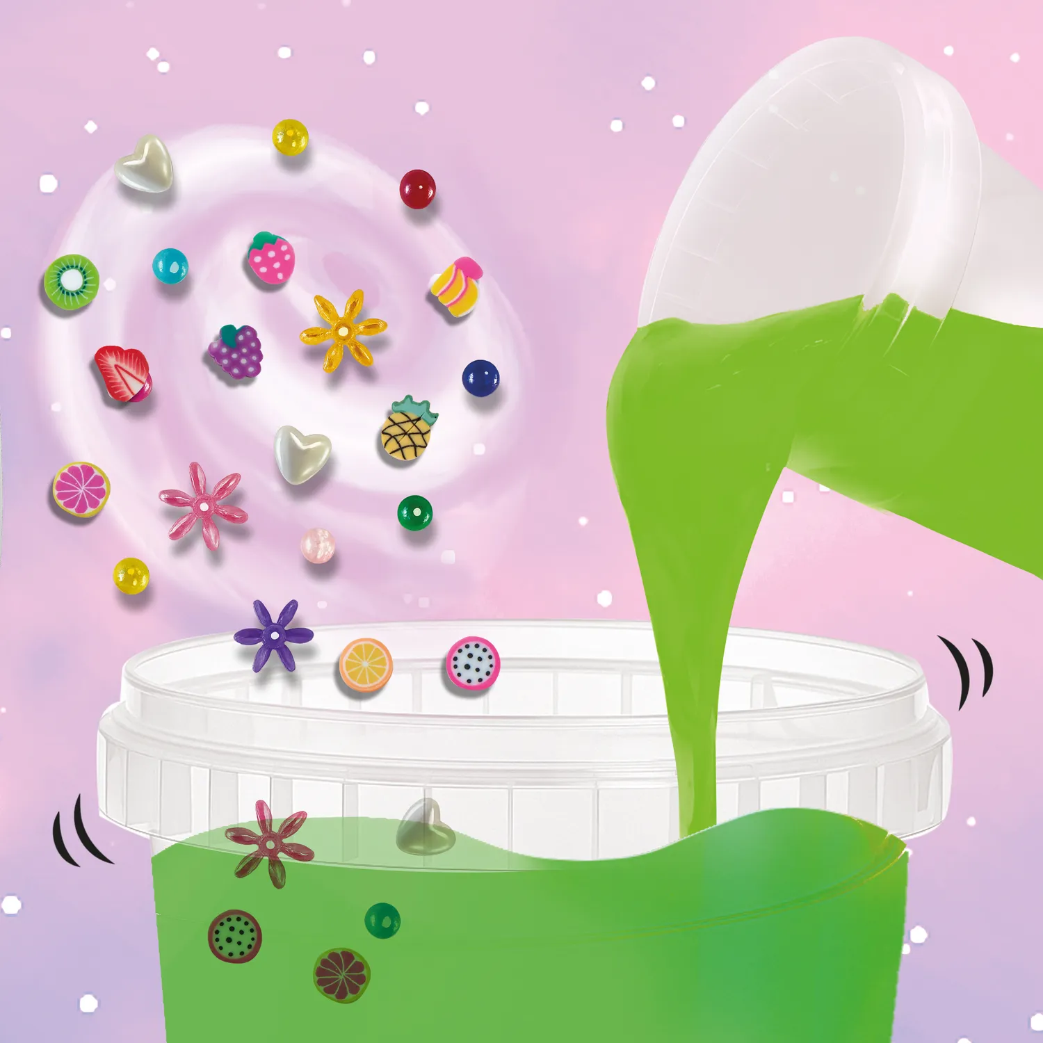 SES Creative Shake-a-Slime Fruitylicious slim 200 g