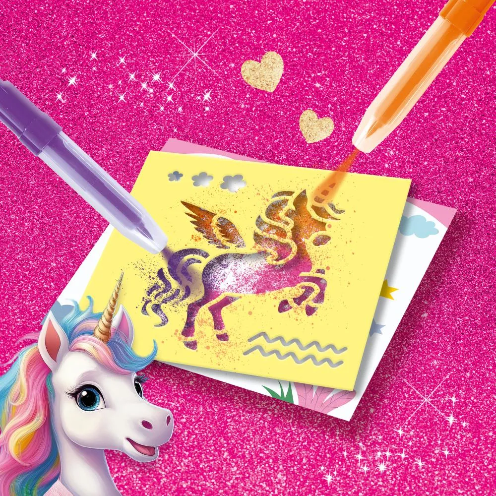 SES Creative Unicorn blow airbrush tusser 7 farver