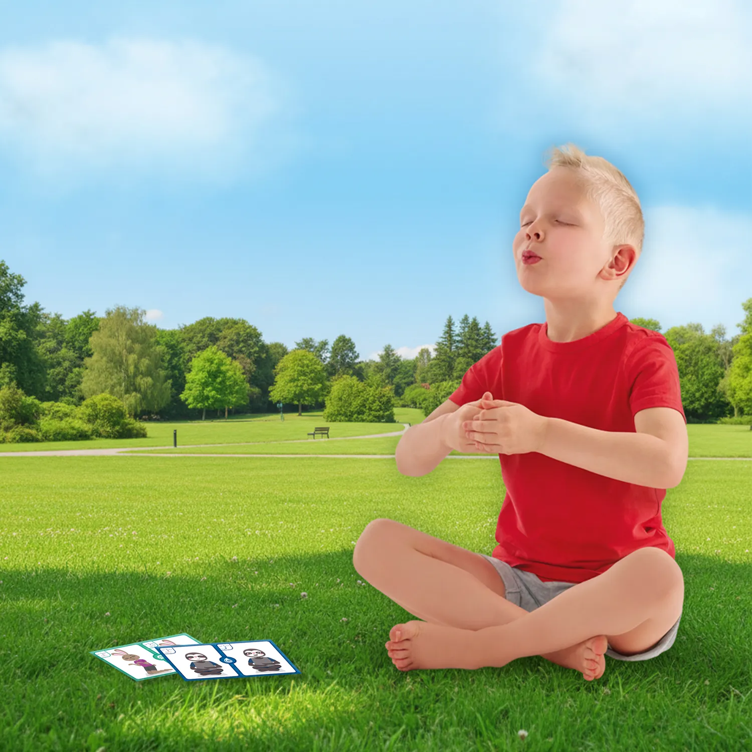 SES Creative Zen Yoga Animals yogakort 28 stk