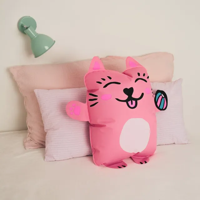 OMY Kitty oppustelig pude kæmpe