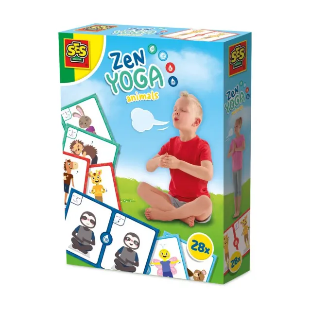 SES Creative Zen Yoga Animals yogakort 28 stk