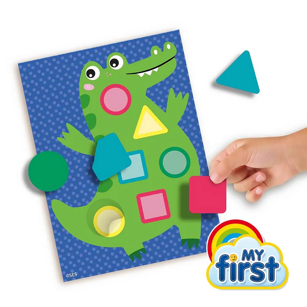 SES My First stickermosaik dyr til små børn