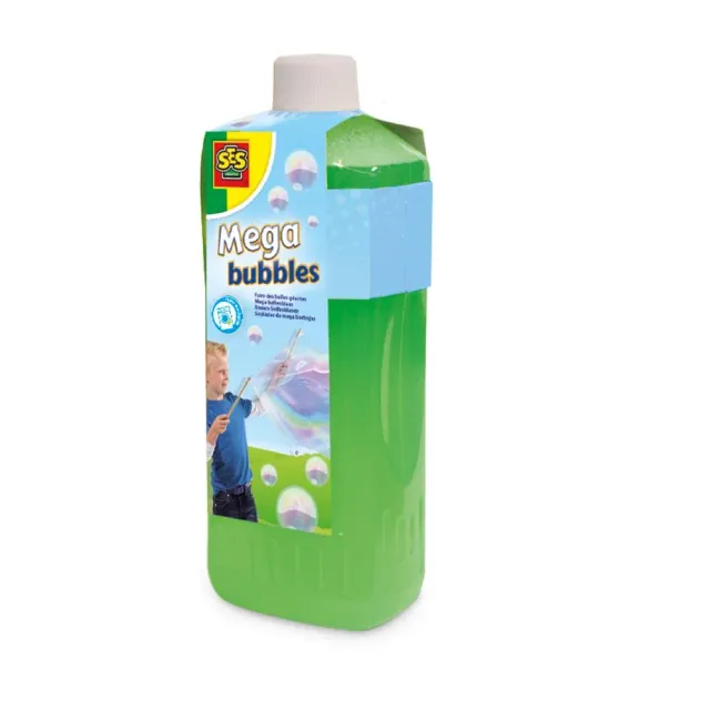 SES Creative Mega Bubbles sæbebobler refill 750 ml udendørs