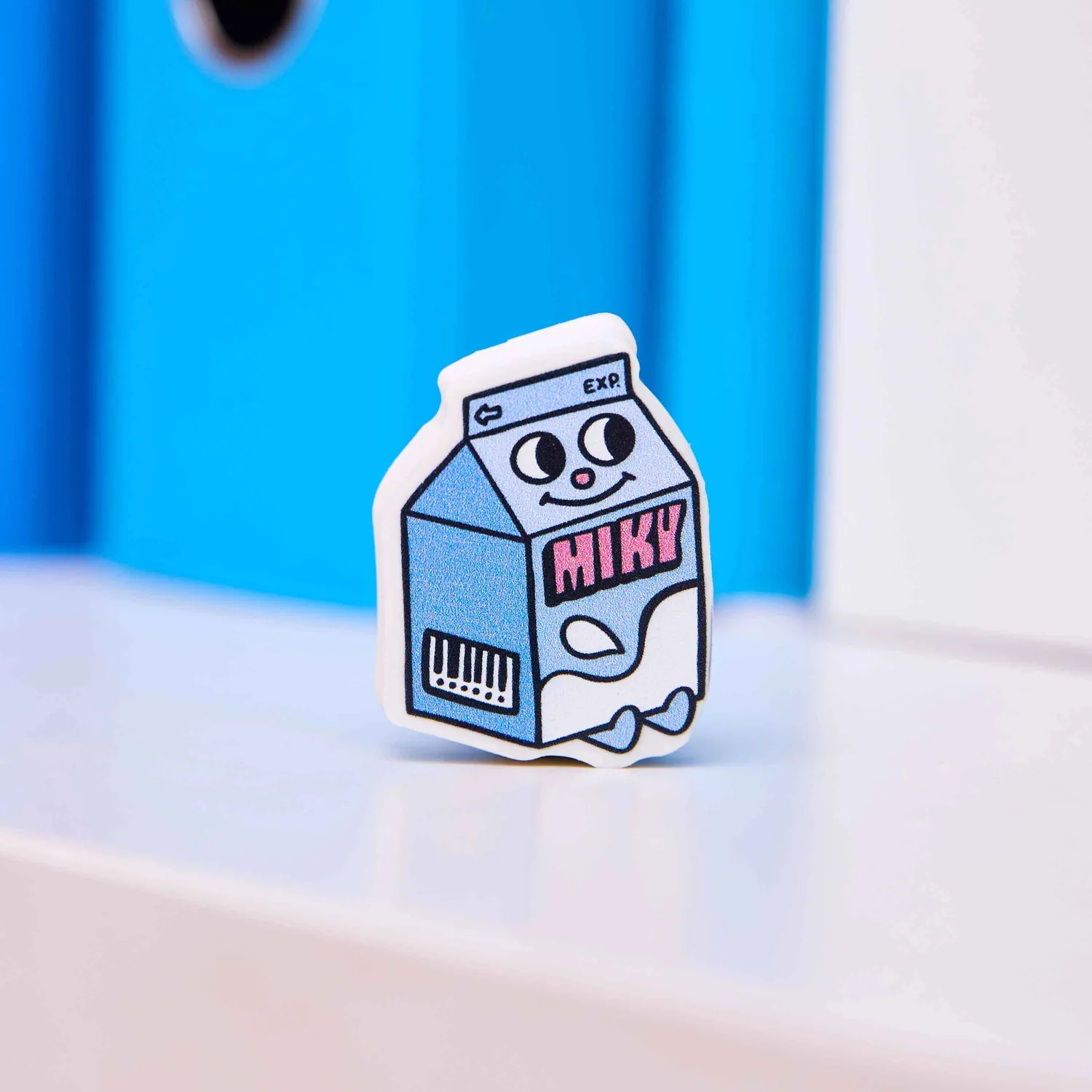 OMY Eraser Buddies Miky viskelæder mælk duft