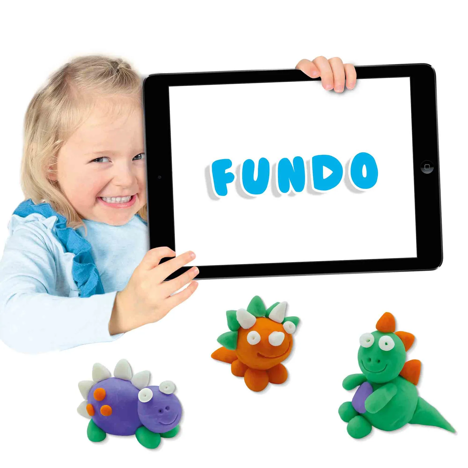 SES Creative FunDo modellervoks dinoer 310 g