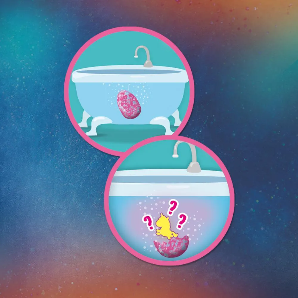 SES Creative Unicorn badebombe med overraskelse