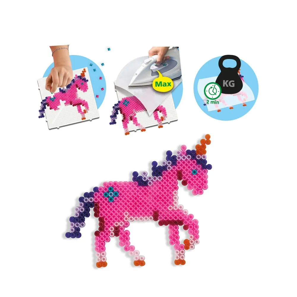 SES Creative Strygeperlesæt unicorn 4000 stk magi