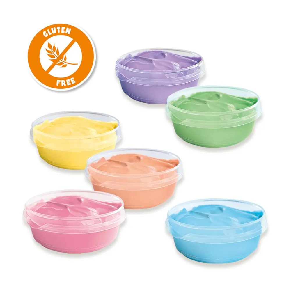 SES Creative fingerfarve pastel 6x45 ml 6 farver