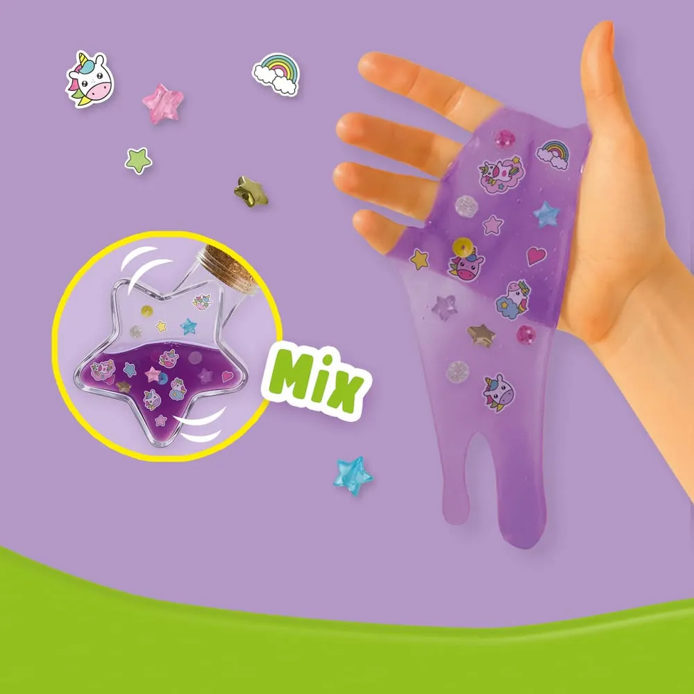 SES Creative Make Mix Slime enhjørning lilla slim