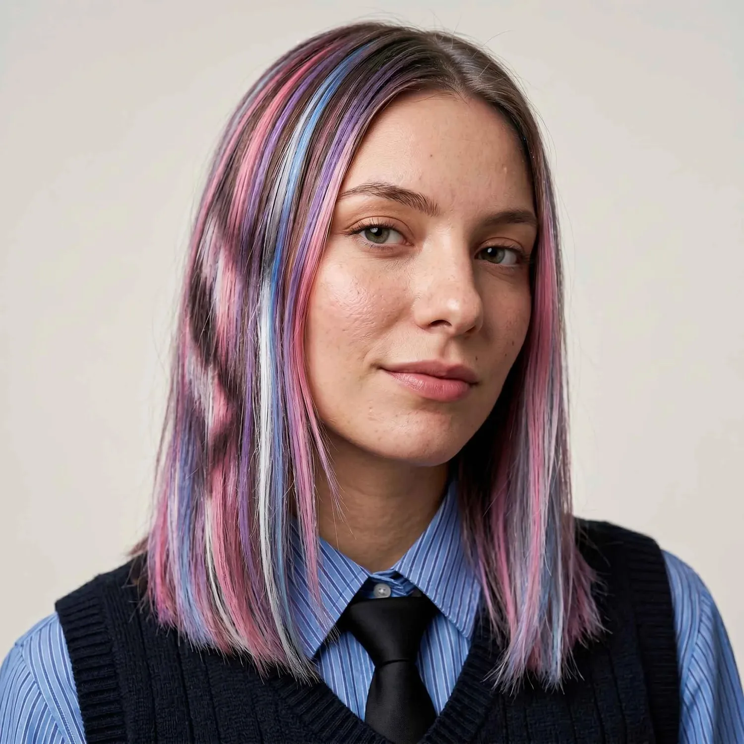 OMY Duo Hair Chalk hårkridt 12 farver Wicked Rainbow