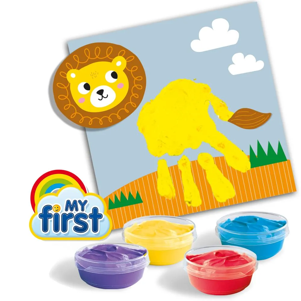 SES Creative My First fingermaling håndaftryk dyr 1 år