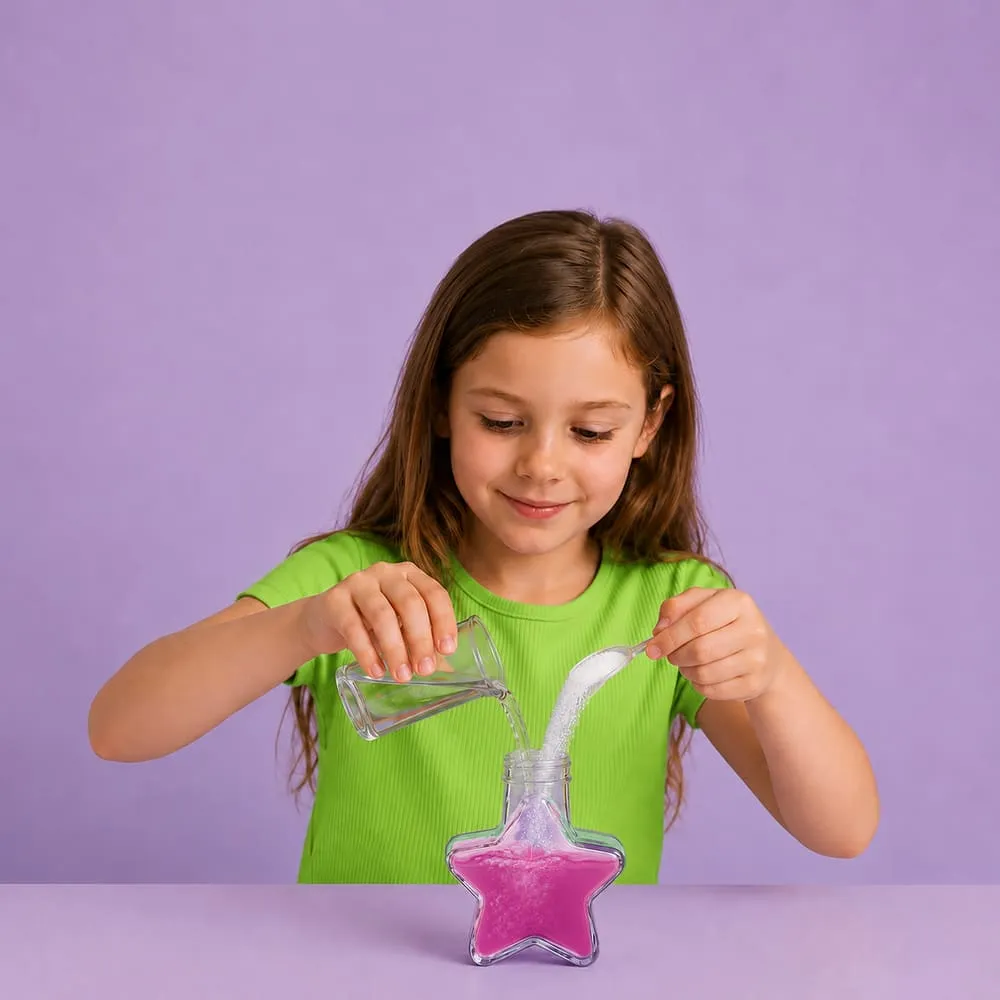 SES Creative Make Mix Slime Kitty Cuties lyserød