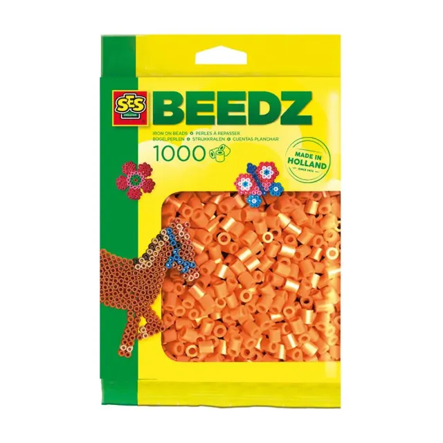 SES Creative Beedz strygperler 1000 stk orange