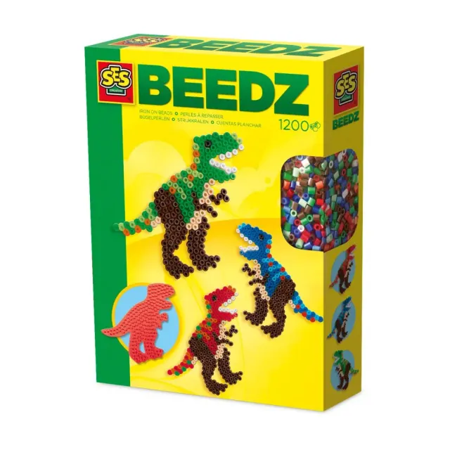 SES Creative Beedz T-Rex strygeperler 1200 stk