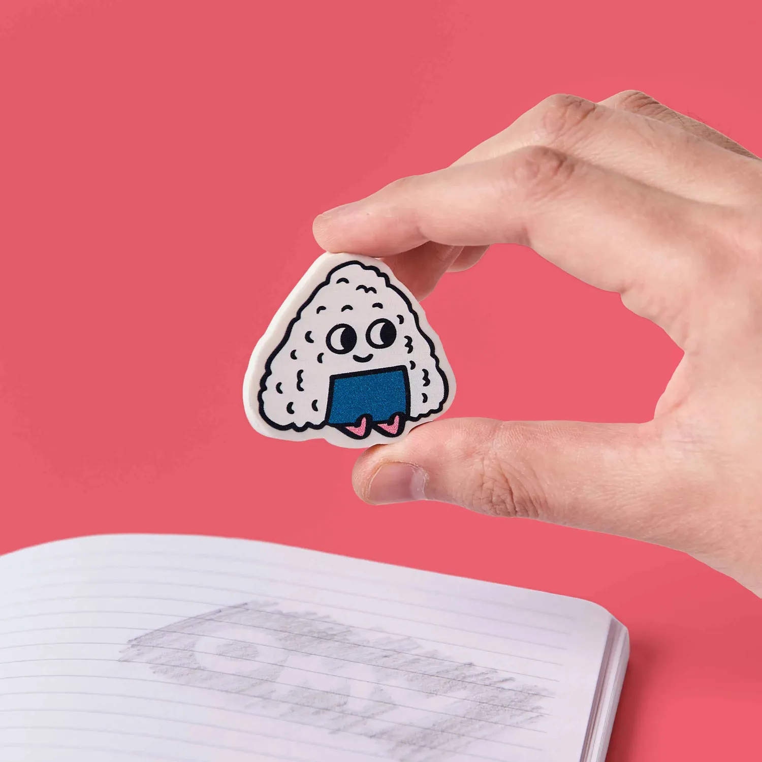 OMY Eraser Buddies Yuki viskelæder med duft