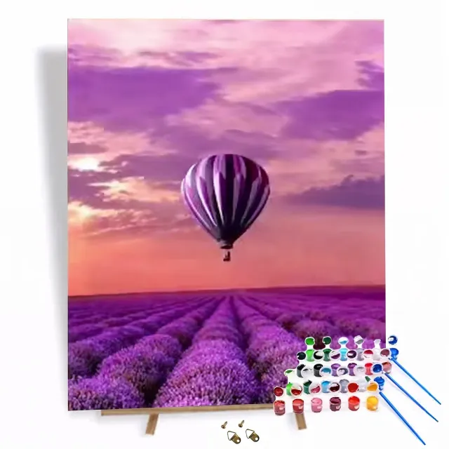 Craftsy.dk Luftballon mal efter tal 40x50 cm uden ramme