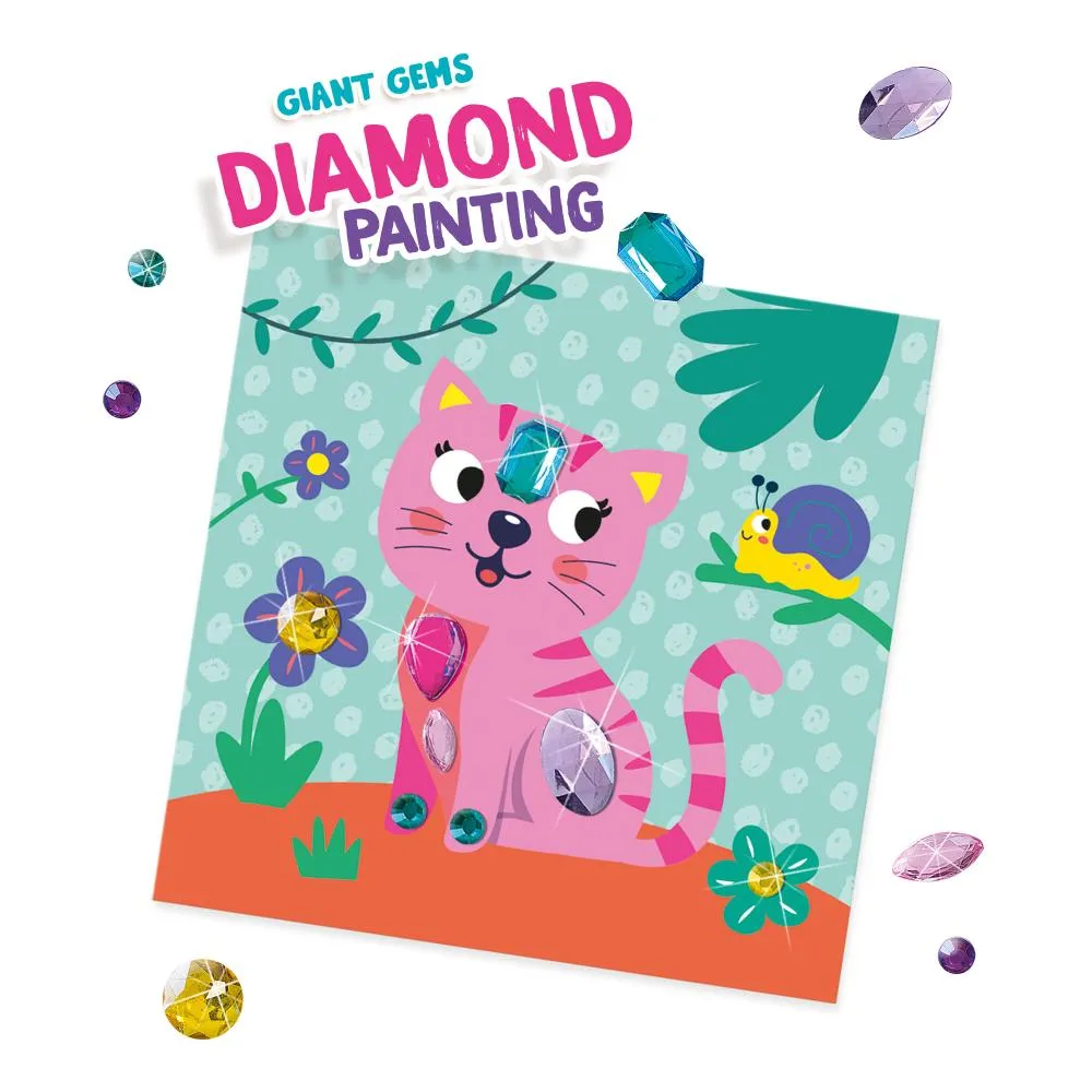 SES Creative Giga Diamond Painting ædelsten 65 stk – til børn