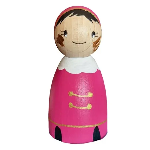 Puur spelen Peg dolls træfigurer sanseleg