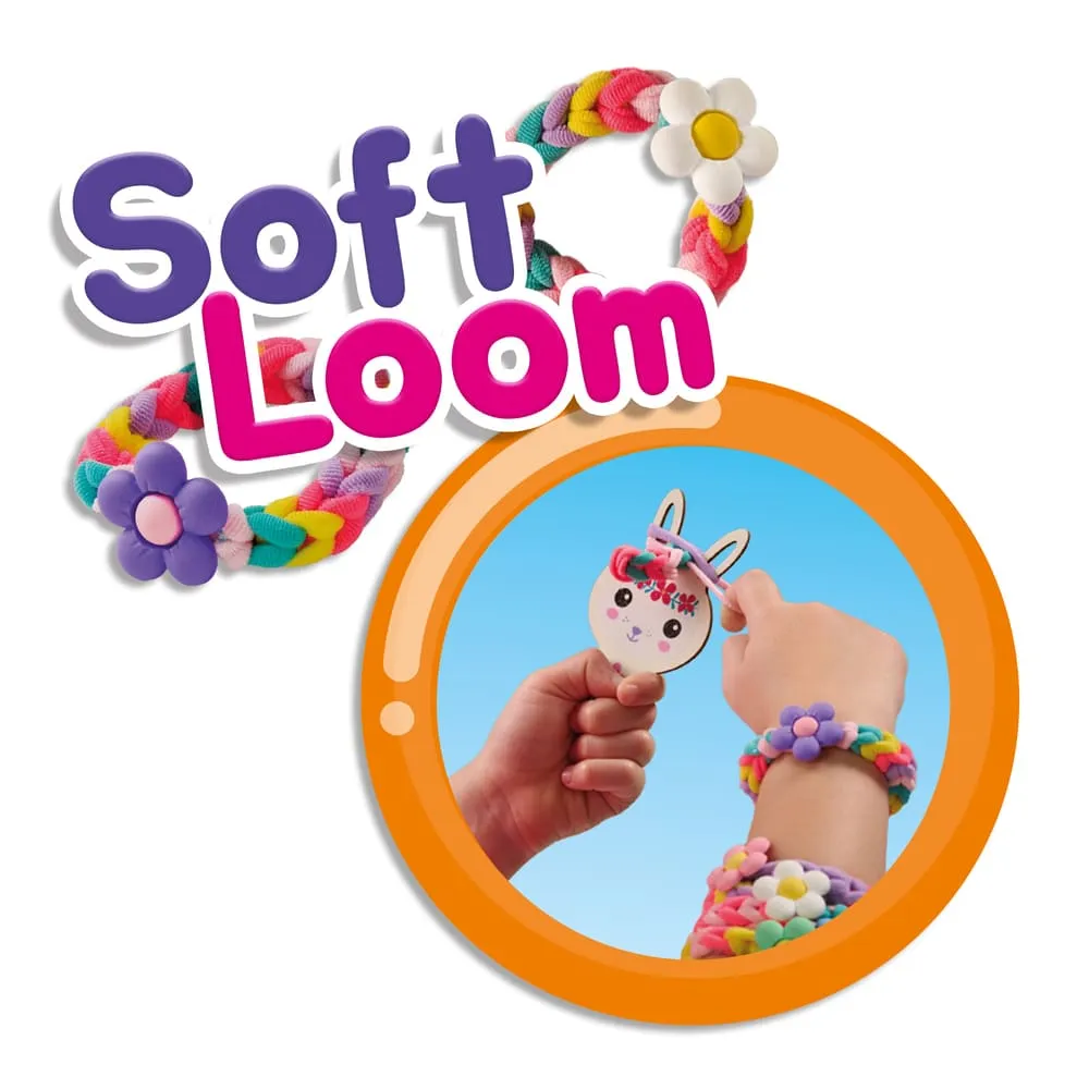 SES Creative Soft Loom armbåndssæt 100 elastikker