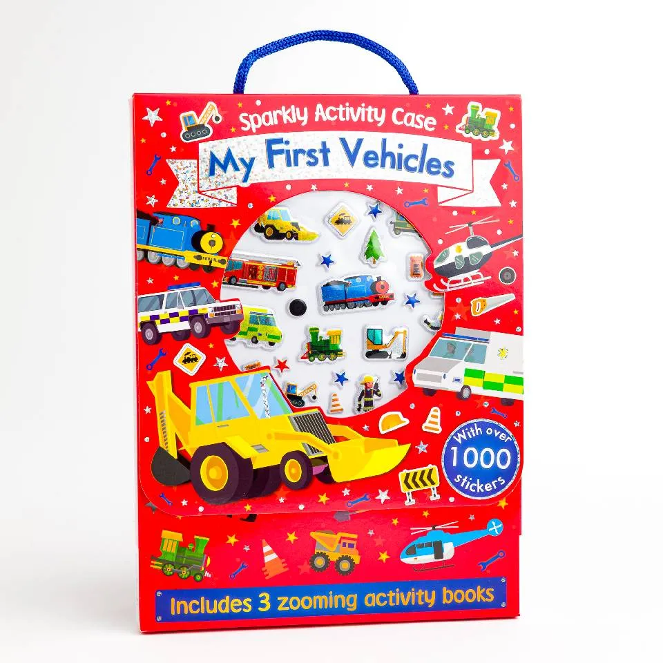 Decoden Magic Sparkly Activity My First Vehicles aktivitetskuffert