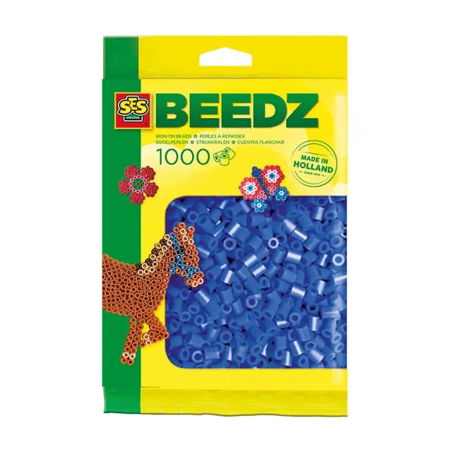 SES Creative Beedz strygeperler 1000 stk mørkeblå