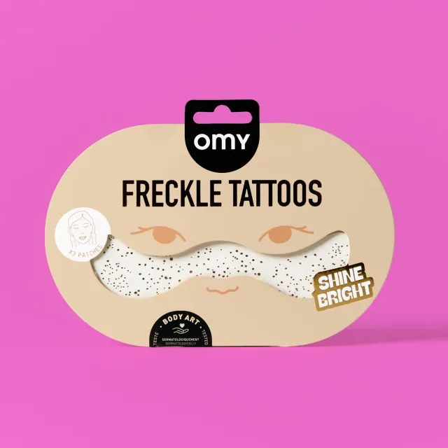 OMY Shine Bright fregne-tatovering guld
